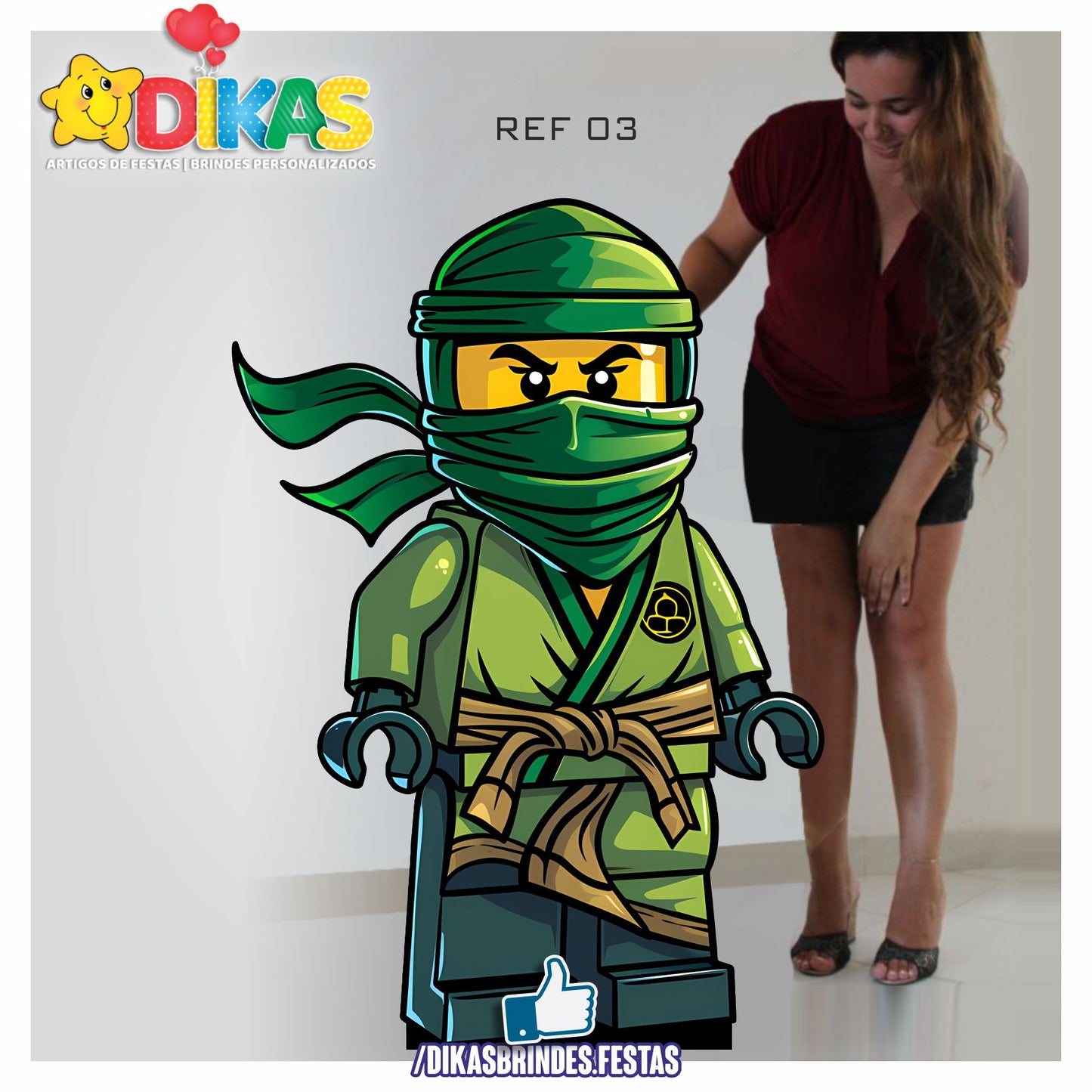 CENÁRIO DE CHÃO - NINJAGO