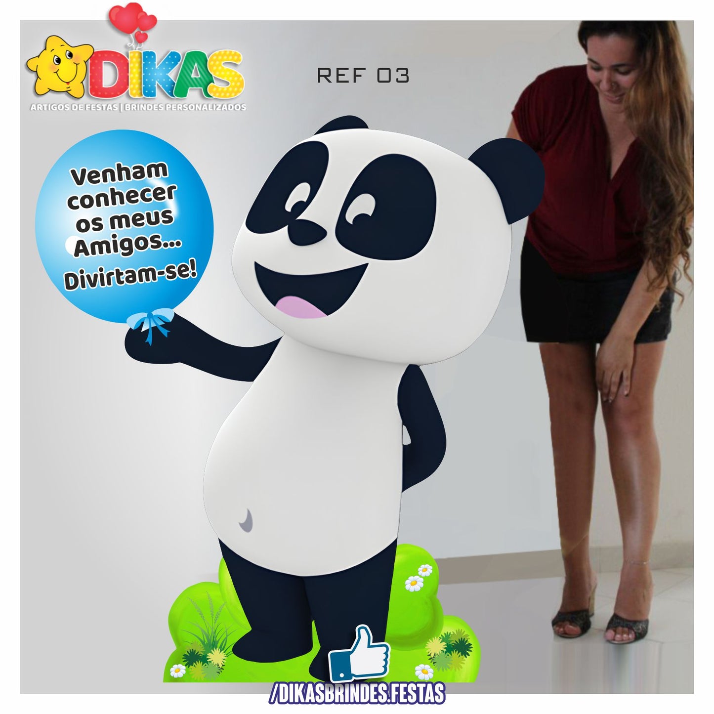 CENÁRIO DE CHÃO - PANDA E OS AMIGOS