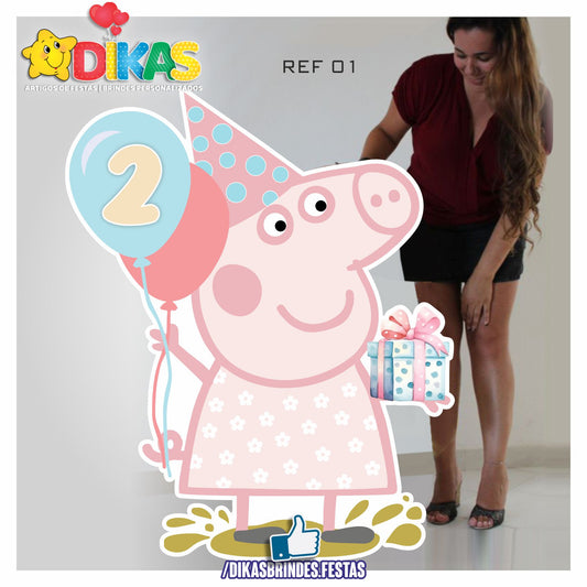 CENÁRIO DE CHÃO - PORQUINHA PEPPA