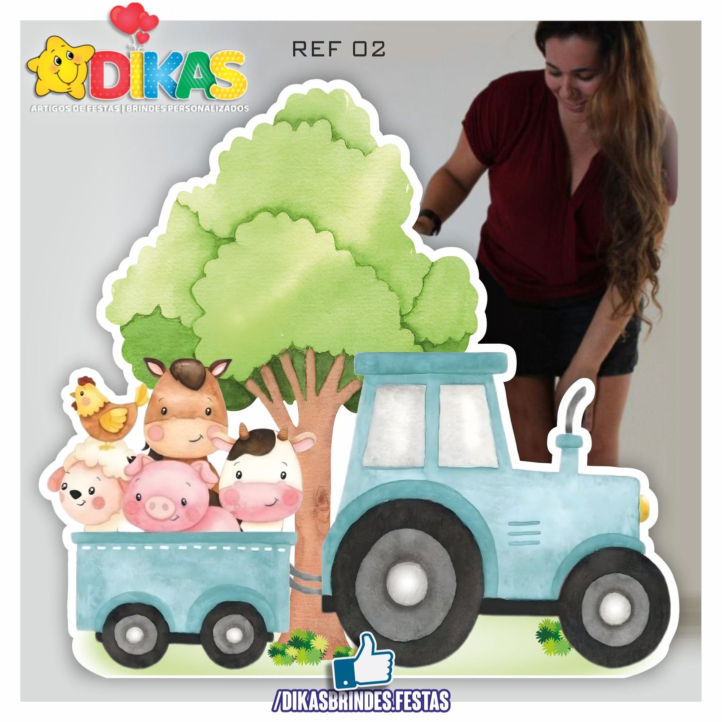 CENÁRIO DE CHÃO - ANIMAIS DA QUINTA