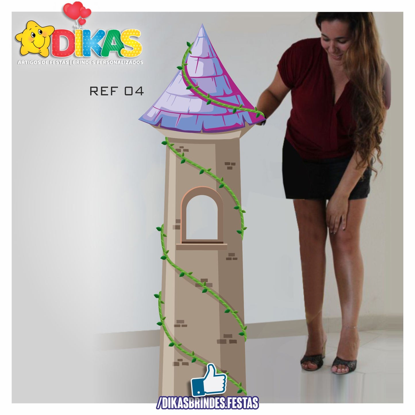 CENÁRIO DE CHÃO - RAPUNZEL