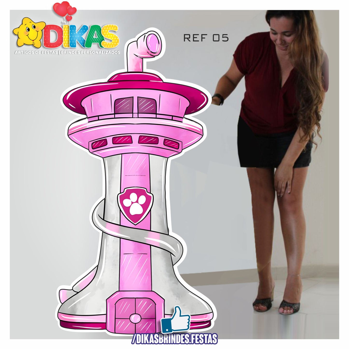 CENÁRIO DE CHÃO - PATRULHA PATA SKYE