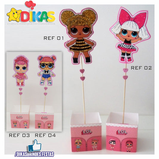 CENTRO DE MESA ARTESANAL - LOL