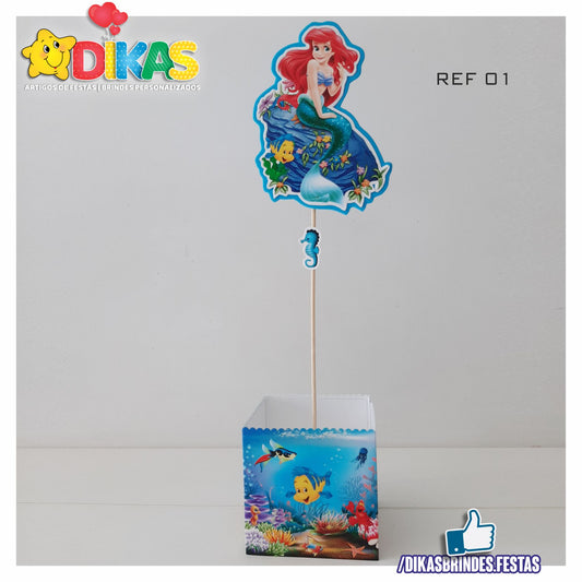 CENTRO DE MESA ARTESANAL - PEQUENA SEREIA