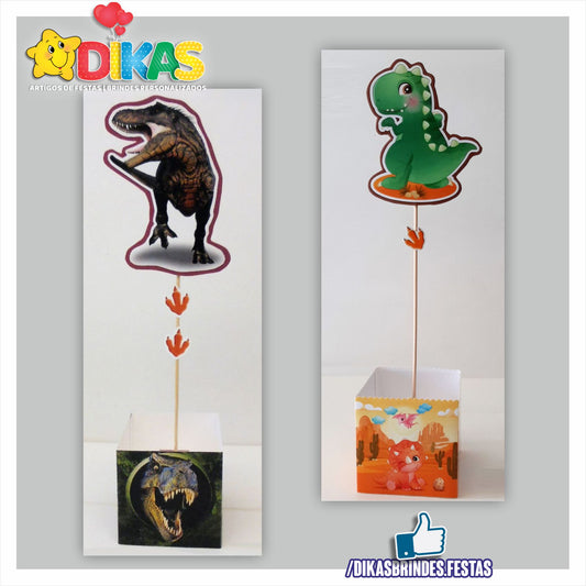 CENTRO DE MESA ARTESANAL - DINOSSAUROS