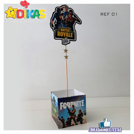 CENTRO DE MESA ARTESANAL - FORTNITE