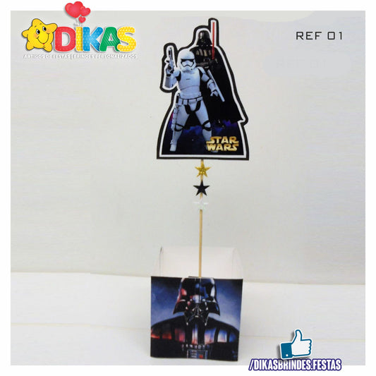 CENTRO DE MESA ARTESANAL - STAR WARS