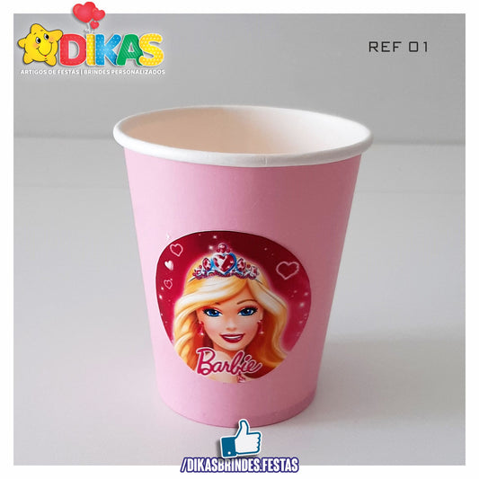 COPO EM PAPEL 20cl - BARBIE