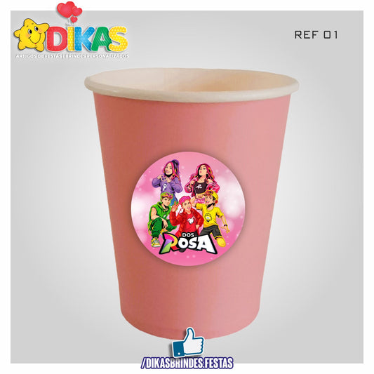 COPO EM PAPEL 20cl - GRUPO DOS ROSA