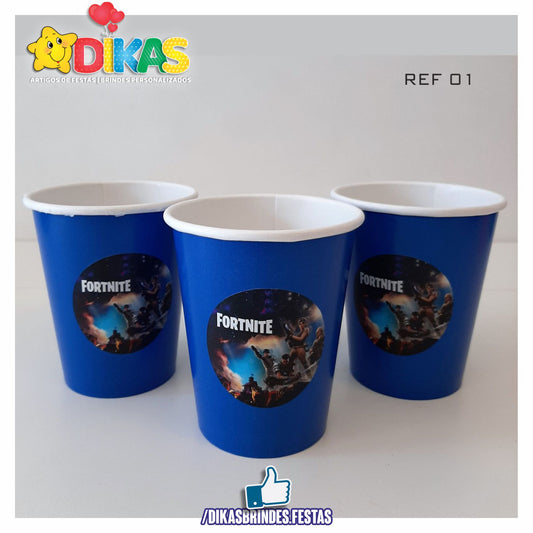 COPO EM PAPEL 20cl - FORTNITE