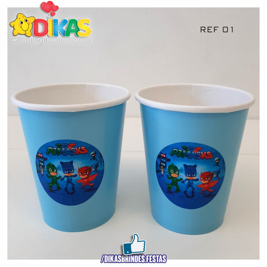 COPO EM PAPEL 20cl - PJMASKS