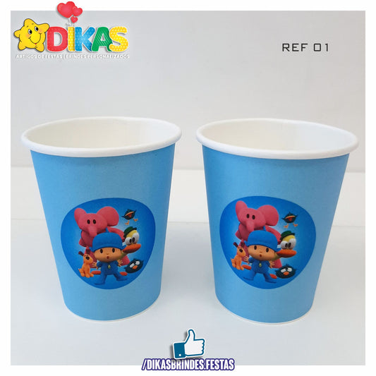 COPO EM PAPEL 20cl - POCOYO