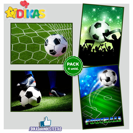 CARTAZES P/ DECORAÇÃO DE PAREDE - FUTEBOL