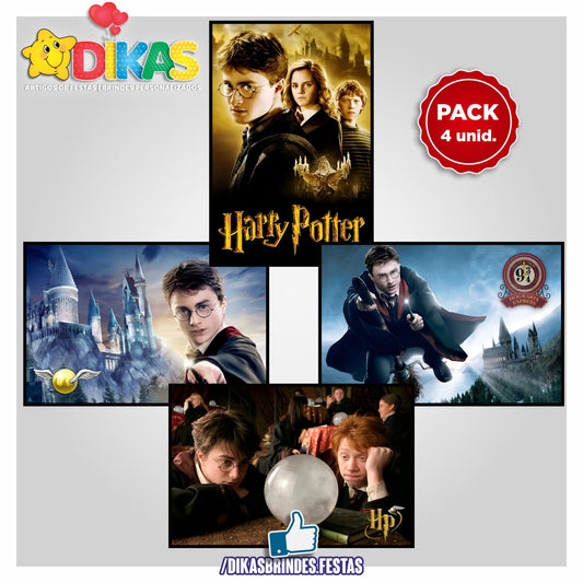 CARTAZES P/ DECORAÇÃO DE PAREDE - HARRY POTTER