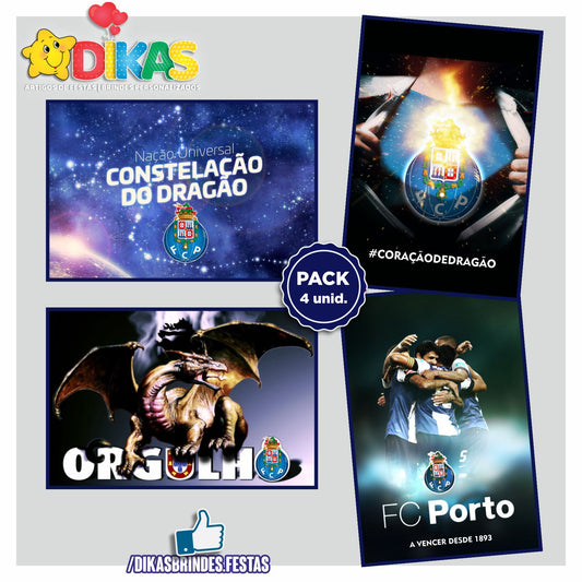 CARTAZES P/ DECORAÇÃO DE PAREDE - FUTEBOL PORTO