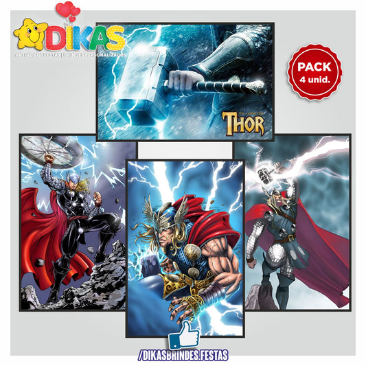 CARTAZES P/ DECORAÇÃO DE PAREDE - THOR