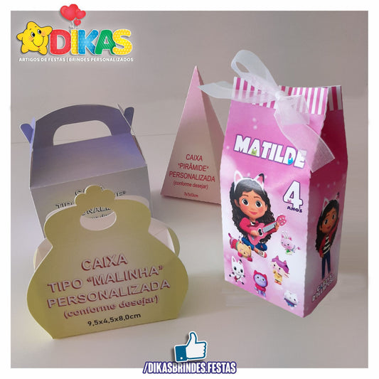 CAIXAS PERSONALIZADAS PARA BRINDES - GABBY