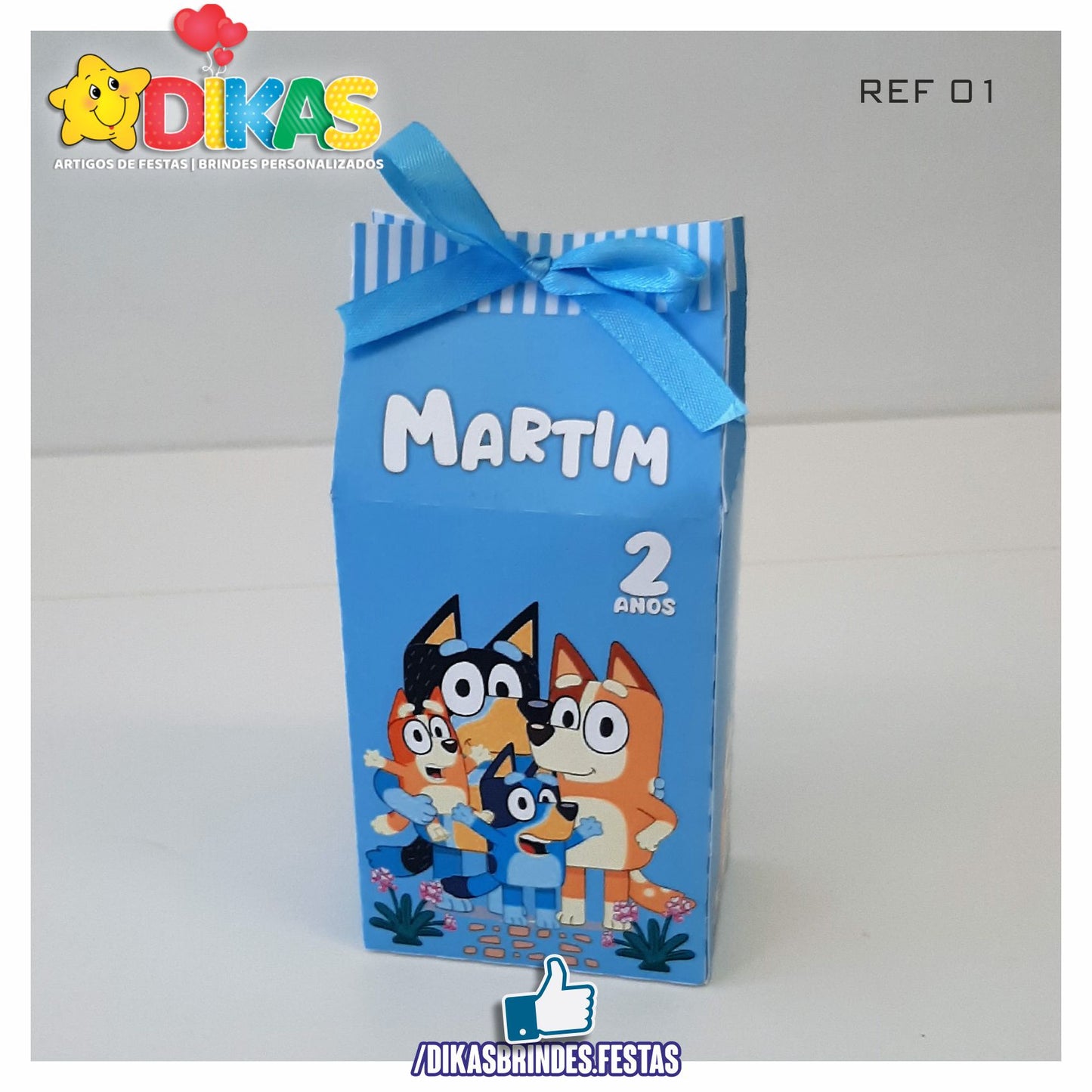 CAIXAS PERSONALIZADAS PARA BRINDES - BLUEY