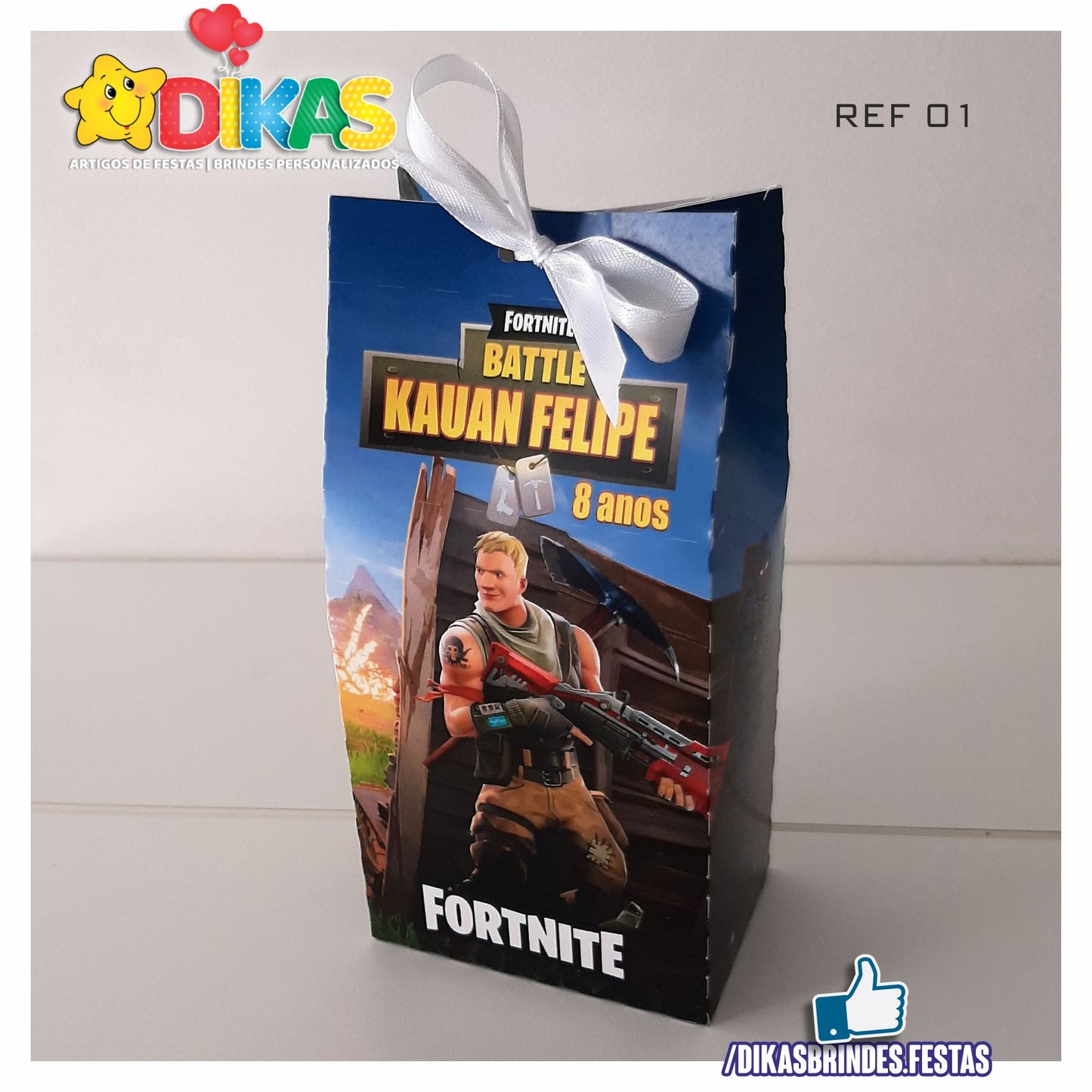 CAIXAS PERSONALIZADAS PARA BRINDES - FORTNITE