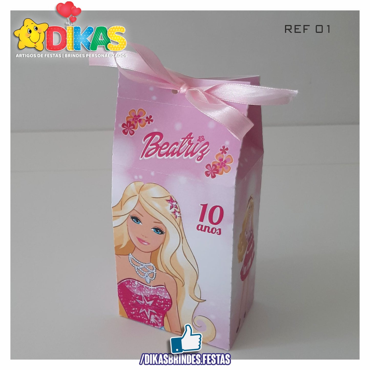 CAIXAS PERSONALIZADAS PARA BRINDES - BARBIE