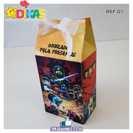 CAIXA "TIPO LEITE" - NINJAGO