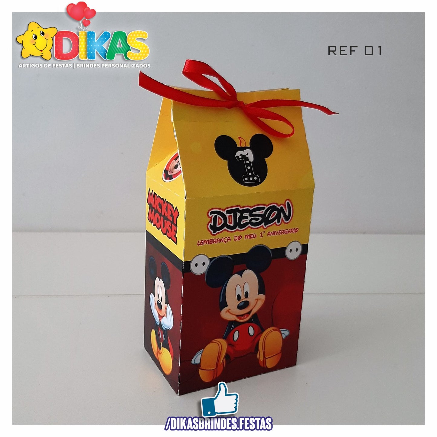 CAIXAS PERSONALIZADAS PARA BRINDES - MICKEY