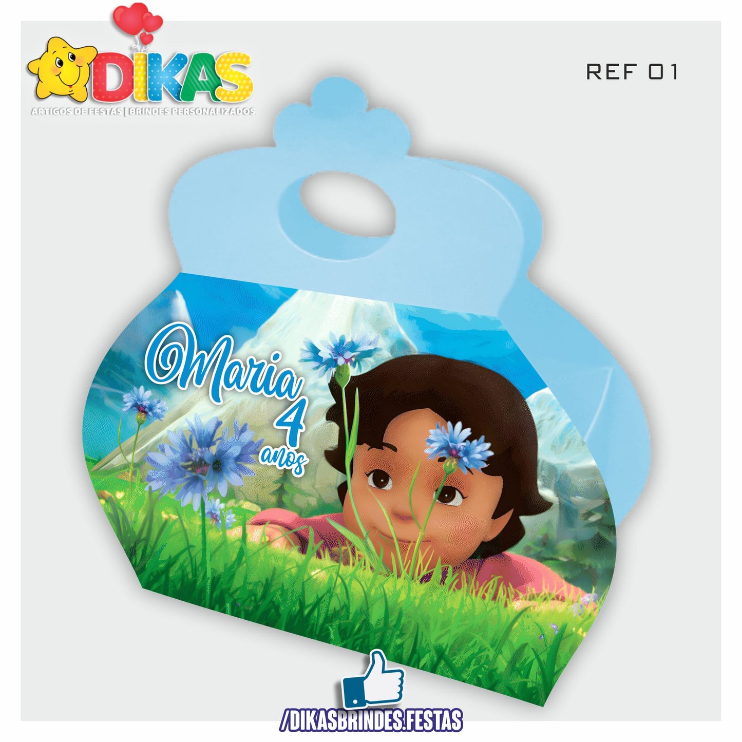 CAIXAS PERSONALIZADAS PARA BRINDES - HEIDI