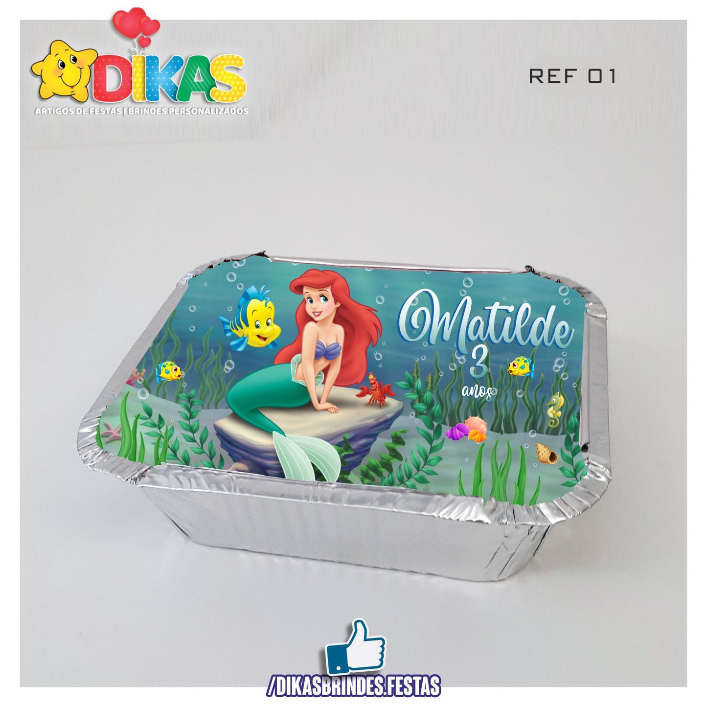 CAIXAS PERSONALIZADAS PARA BRINDES - PEQUENA SEREIA