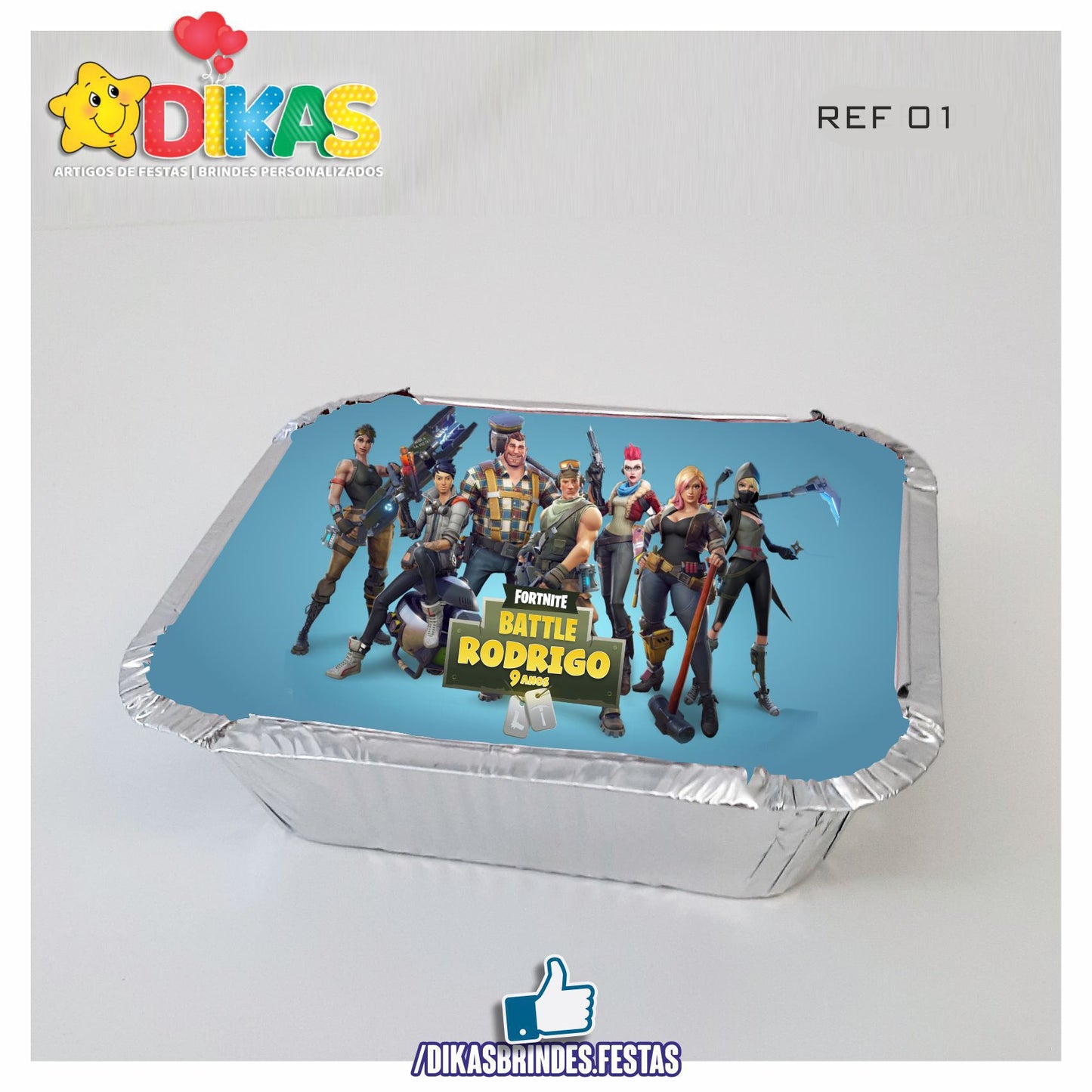 CAIXAS PERSONALIZADAS PARA BRINDES - FORTNITE
