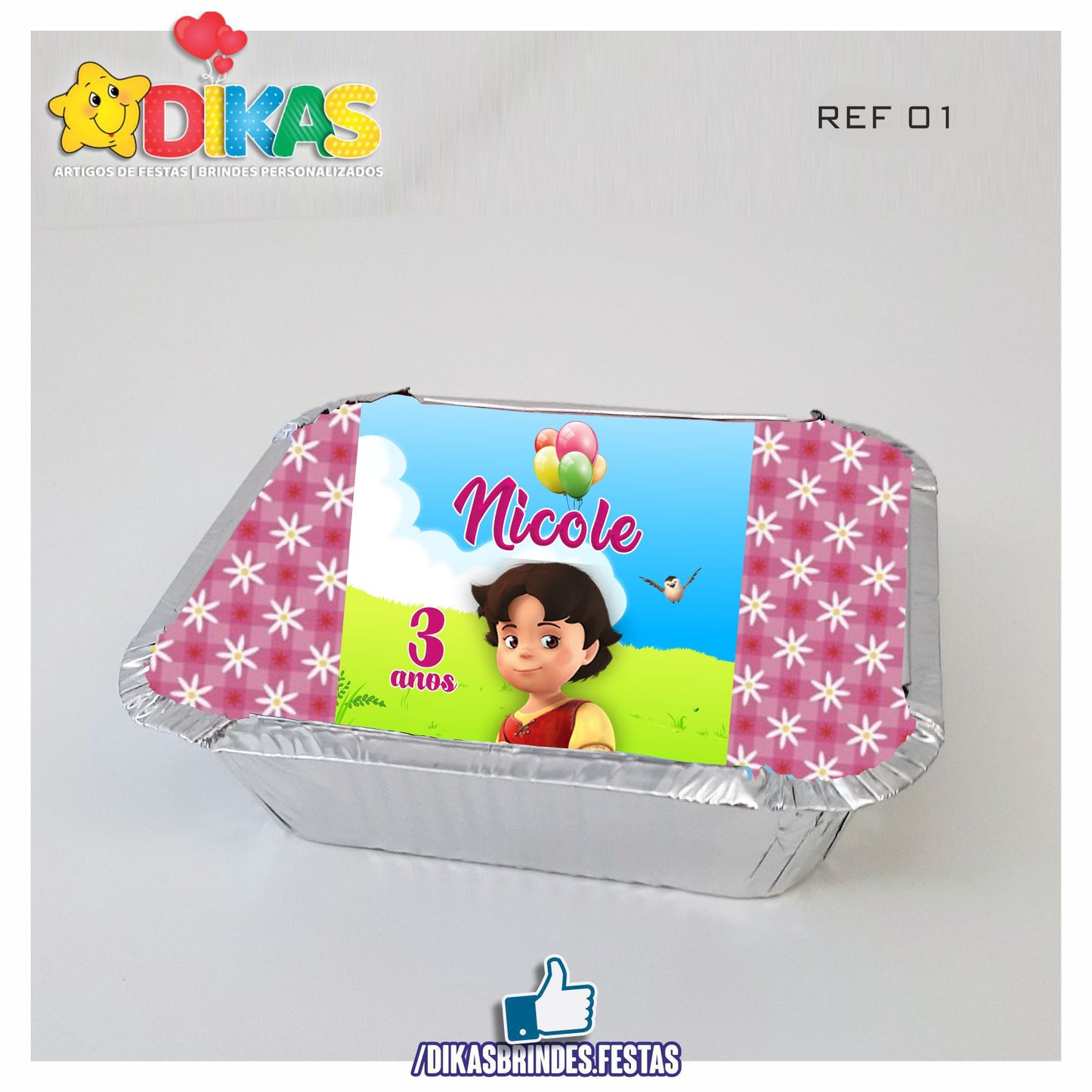 CAIXAS PERSONALIZADAS PARA BRINDES - HEIDI