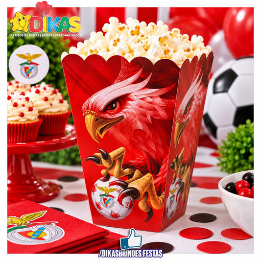 CAIXA DE PIPOCA/BATATA - FUTEBOL BENFICA