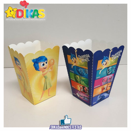 CAIXA DE PIPOCA/BATATA - DIVERTIDAMENTE