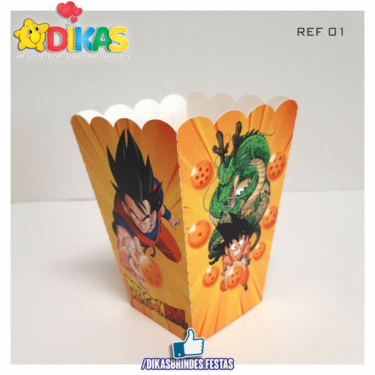 CAIXA DE PIPOCA/BATATA - DRAGON BALL