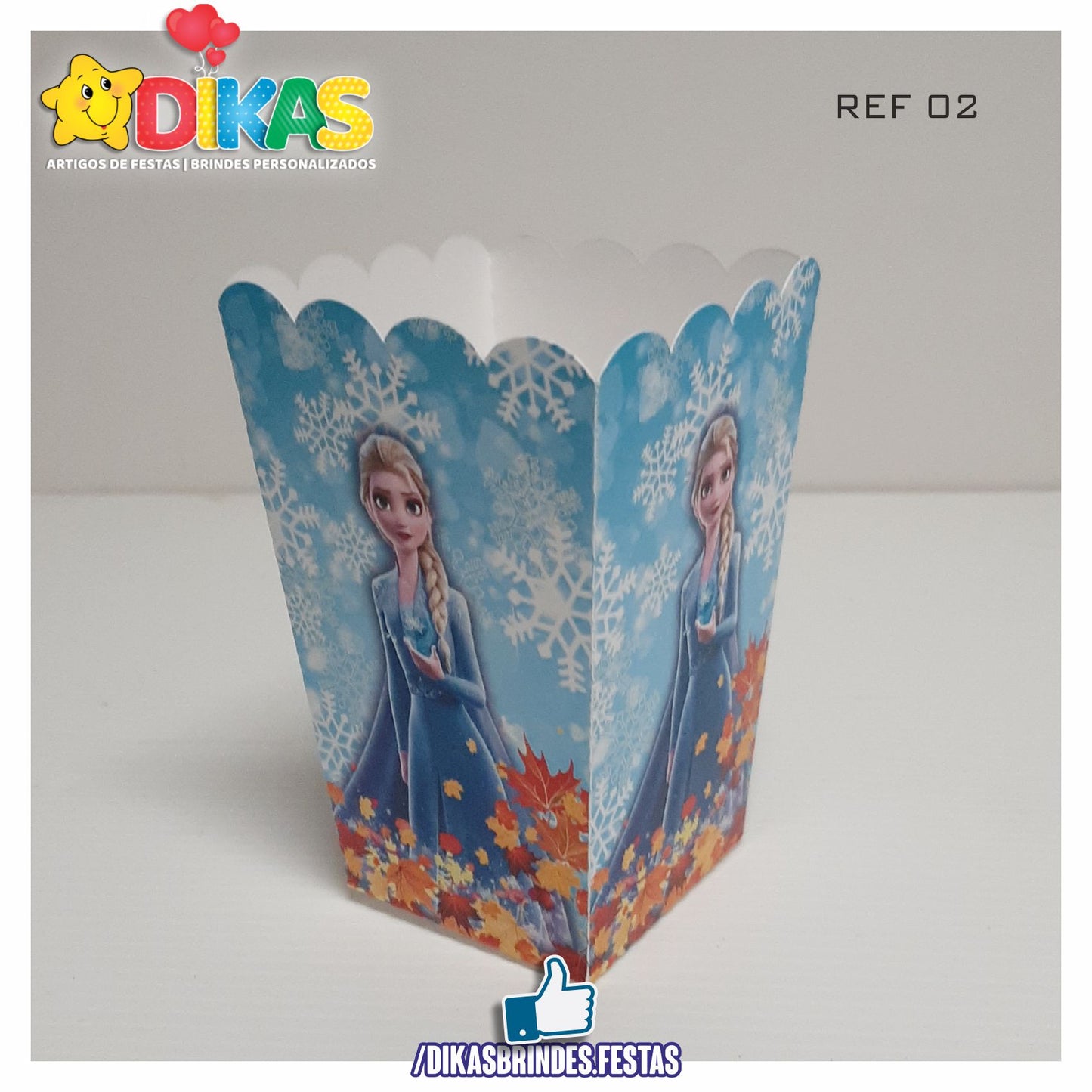 CAIXA DE PIPOCA/BATATA - FROZEN