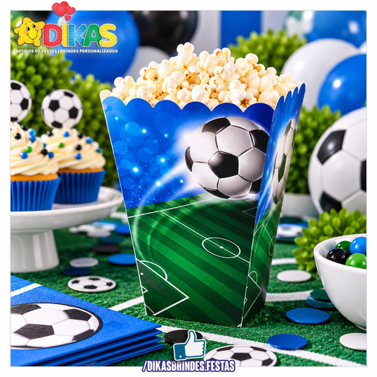 CAIXA DE PIPOCA/BATATA - FUTEBOL