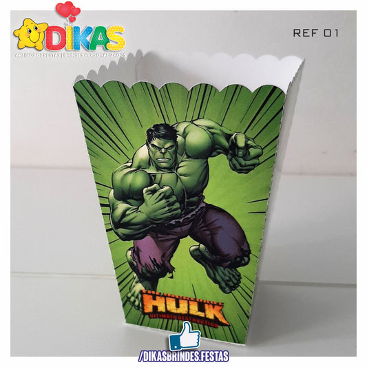 CAIXA DE PIPOCA/BATATA - HULK