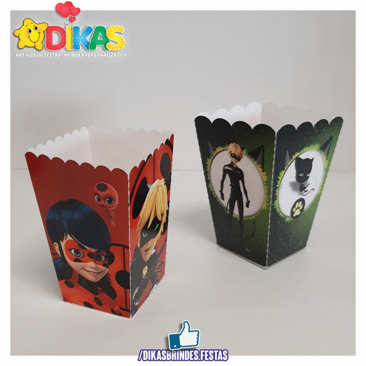 CAIXA DE PIPOCA/BATATA - LADYBUG