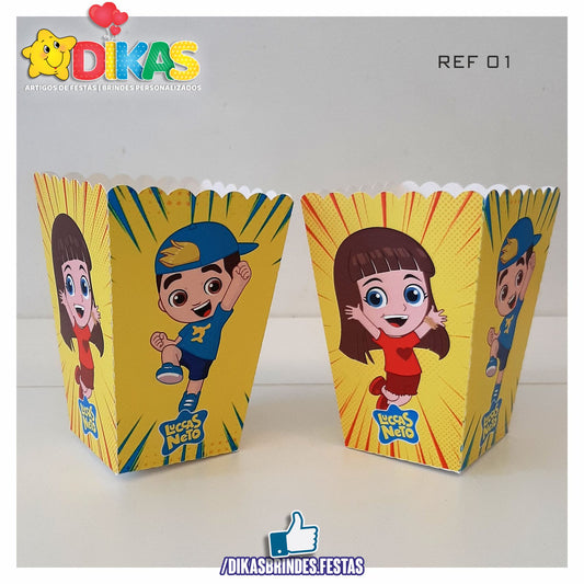 CAIXA DE PIPOCA/BATATA - LUCCAS NETO