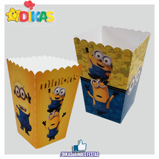 CAIXA DE PIPOCA/BATATA - MINIONS