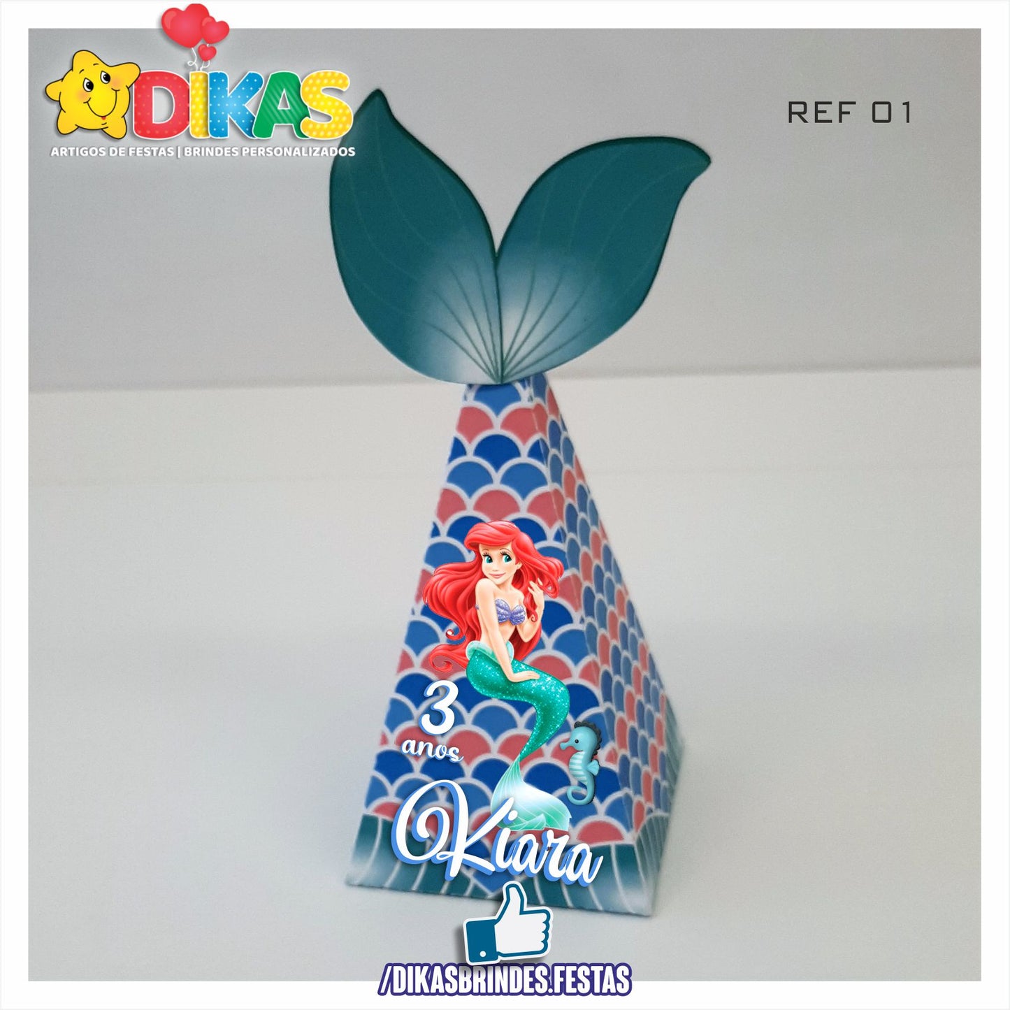 CAIXAS PERSONALIZADAS PARA BRINDES - PEQUENA SEREIA