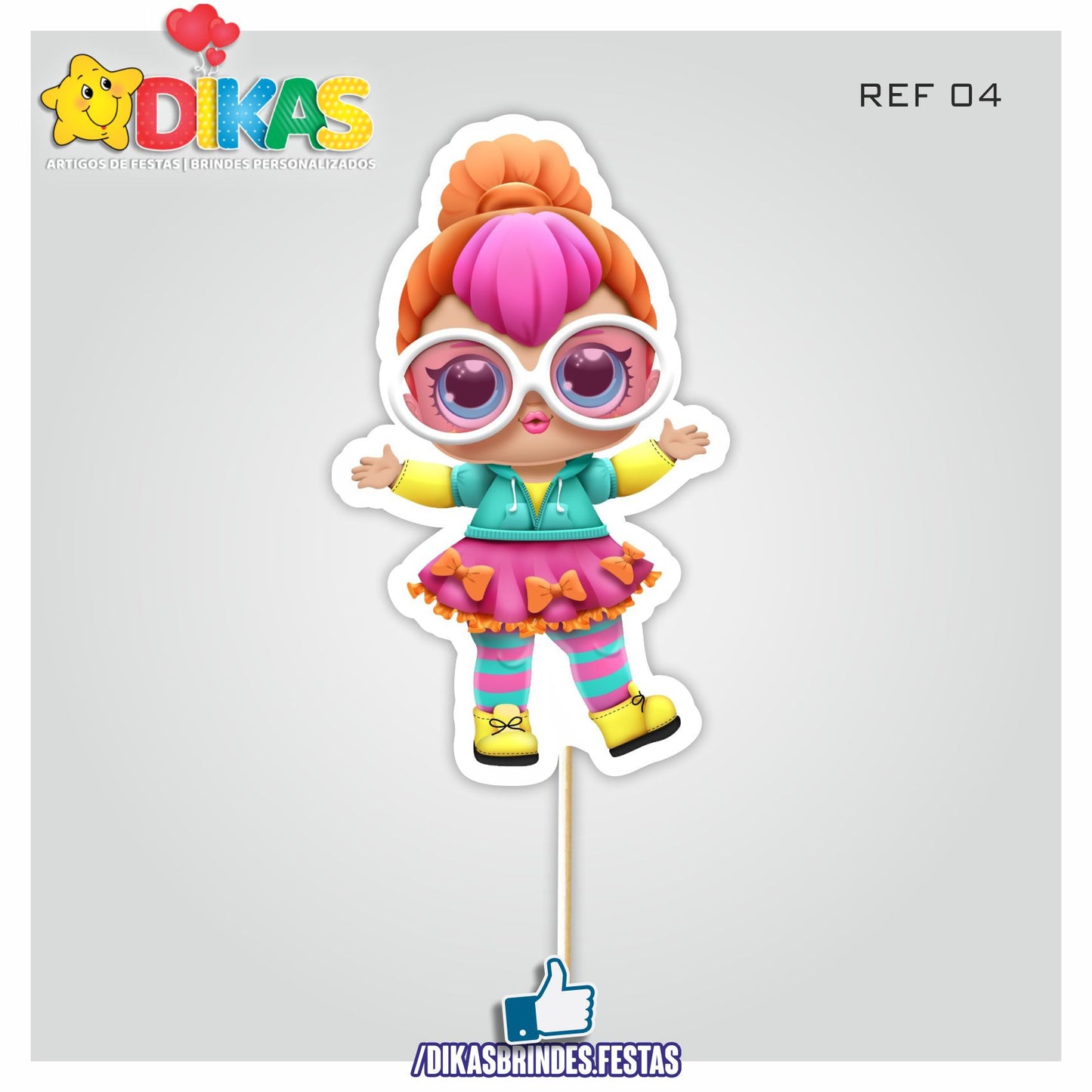 FIGURAS DECORATIVAS PARA BOLO - LOL