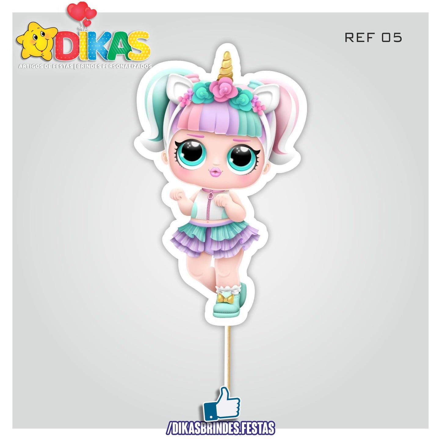 FIGURAS DECORATIVAS PARA BOLO - LOL