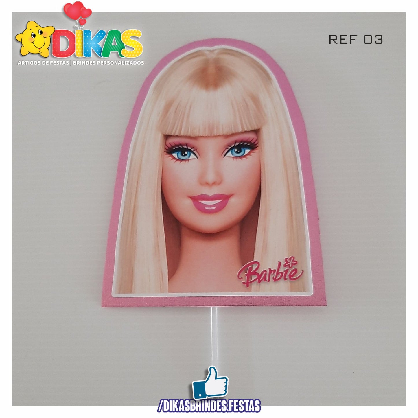 FIGURAS DECORATIVAS PARA BOLO - BARBIE
