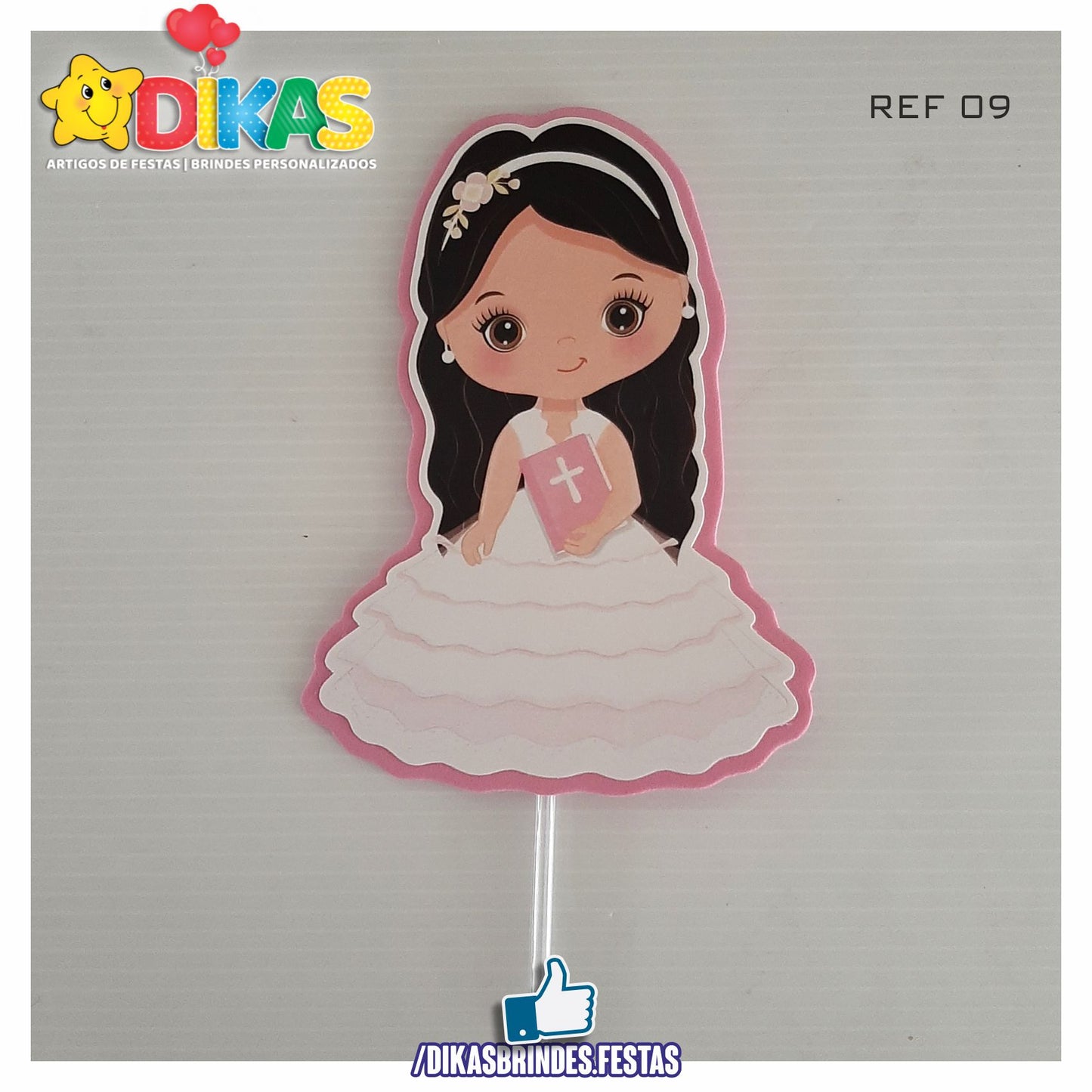 FIGURAS DECORATIVAS PARA BOLO - BATIZADO