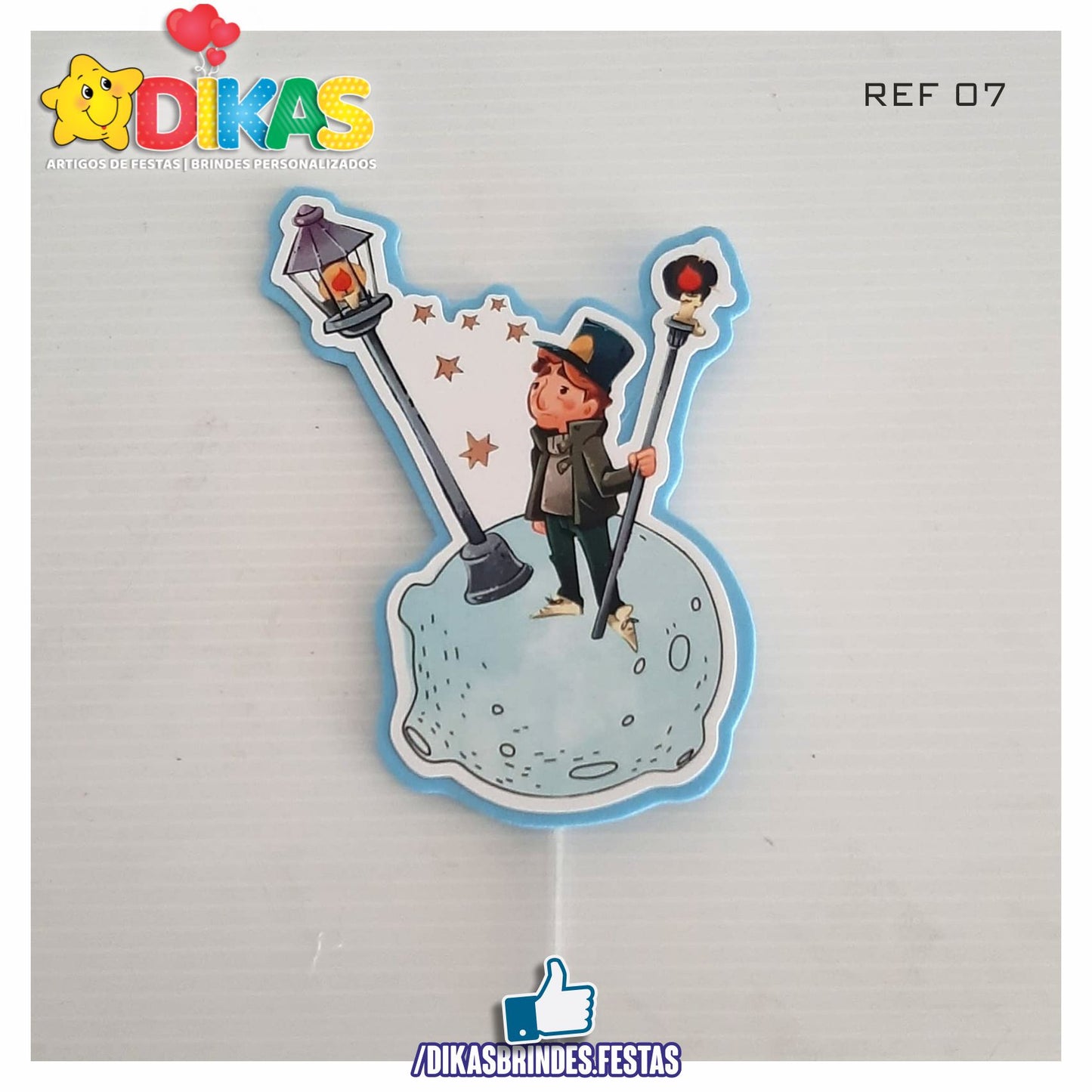 FIGURAS DECORATIVAS PARA BOLO - PEQUENO PRÍNCIPE