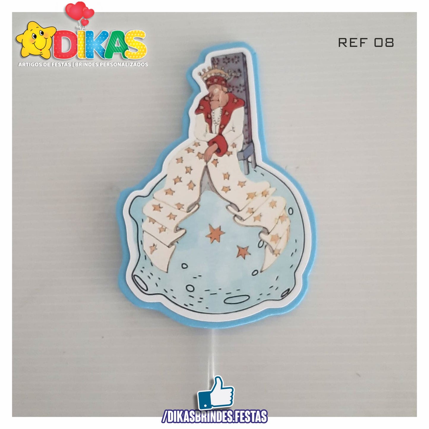 FIGURAS DECORATIVAS PARA BOLO - PEQUENO PRÍNCIPE