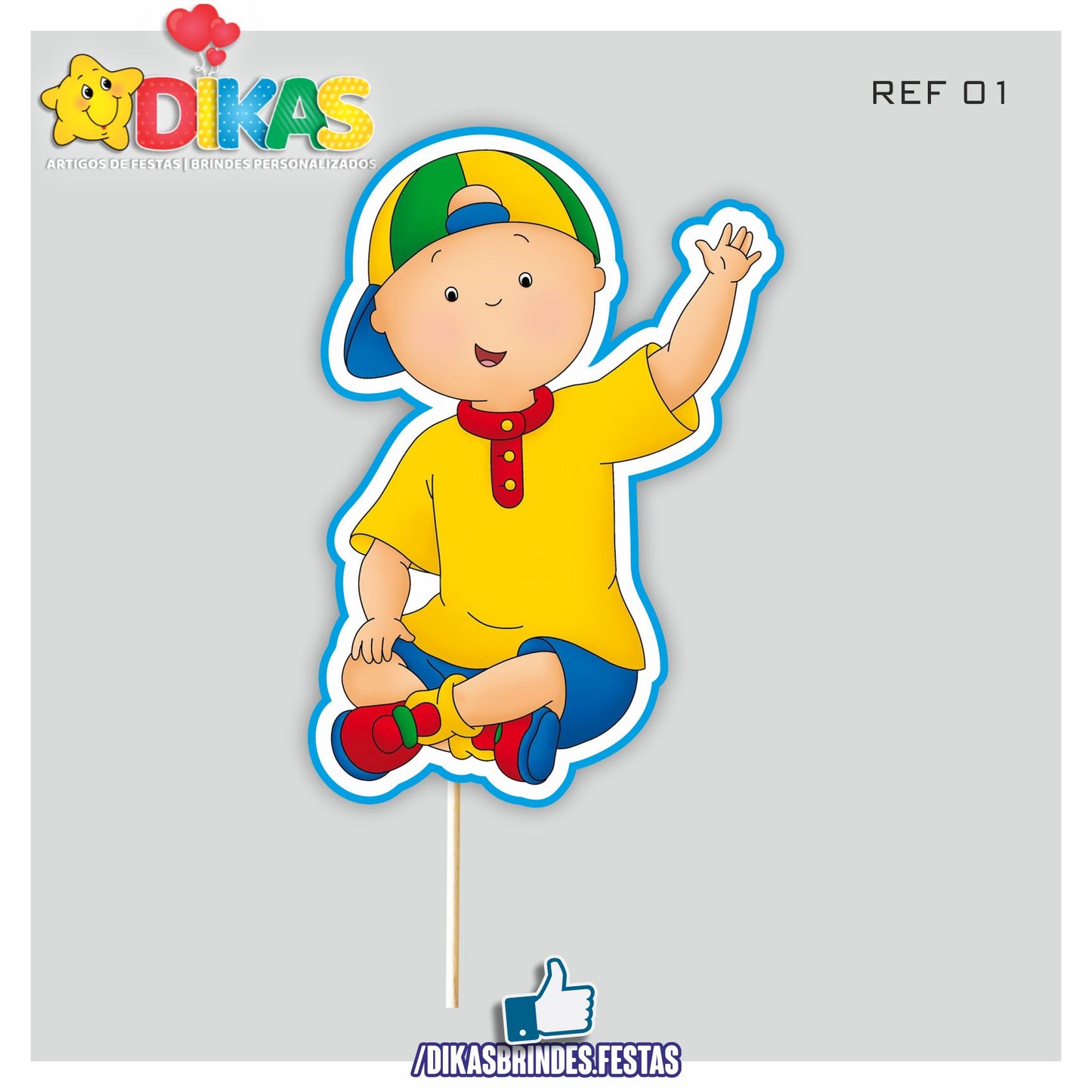 FIGURAS DECORATIVAS PARA BOLO - RUCA