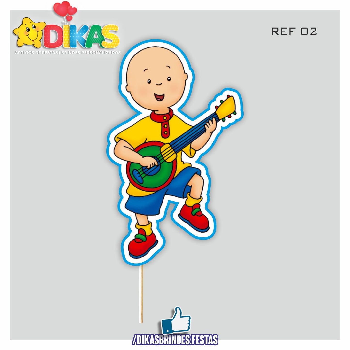 FIGURAS DECORATIVAS PARA BOLO - RUCA