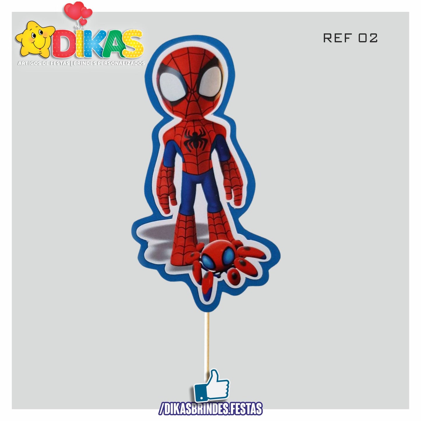 FIGURAS DECORATIVAS PARA BOLO - SPIDEY