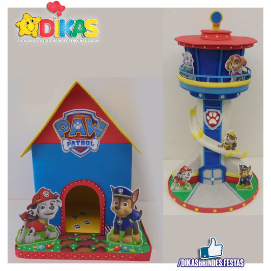 DECORAÇÃO DE MESA ARTESANAL - PATRULHA PATA